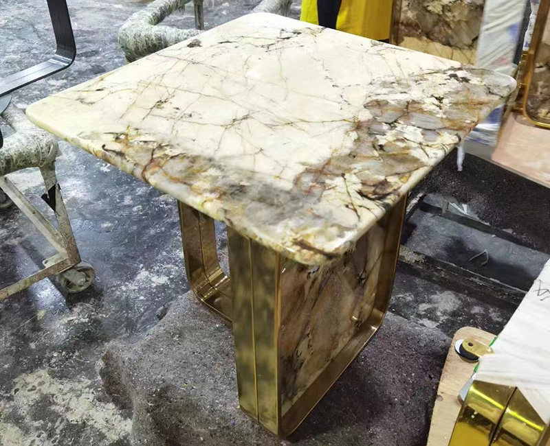 大理石奢石餐臺案例