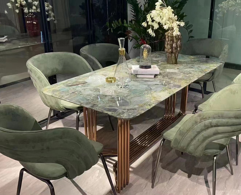大理石奢石餐臺案例
