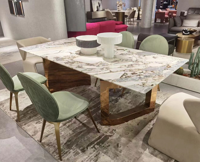 大理石奢石餐臺案例